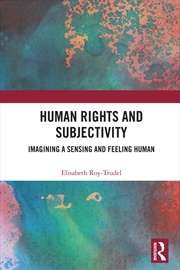 Buy Human Rights And Subjectivity