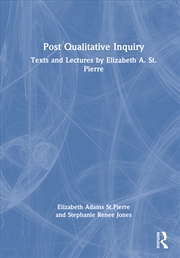 Buy Post Qualitative Inquiry