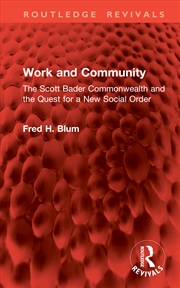 Buy Work and Community