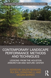 Buy Contemporary Landscape Performance Methods and Techniques