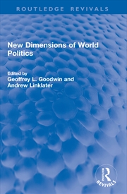 Buy New Dimensions of World Politics