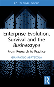 Buy Enterprise Evolution, Survival and the Businesstype