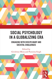 Buy Social Psychology In A Globali