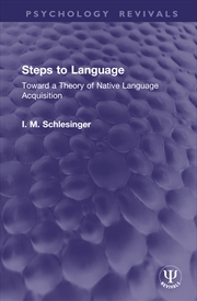 Buy Steps to Language