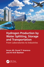 Buy Hydrogen Production by Water Splitting, Storage and Transportation