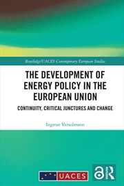 Buy The Development of Energy Policy in the European Union