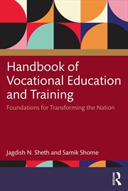 Buy Handbook Of Vocational Educati