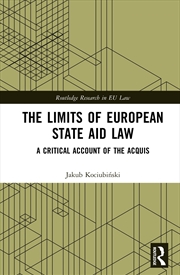 Buy The Limits of European State Aid Law