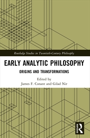 Buy Early Analytic Philosophy