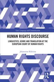 Buy Human Rights Discourse
