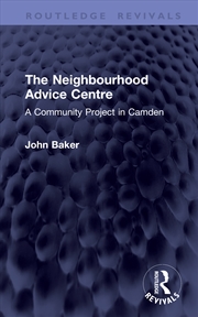 Buy The Neighbourhood Advice Centre