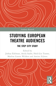 Buy Studying European Theatre Audiences