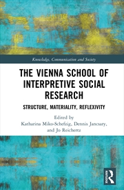Buy The Vienna School of Interpretive Social Research