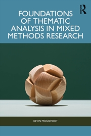 Buy Foundations of Thematic Analysis in Mixed Methods Research