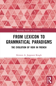 Buy From Lexicon to Grammatical Paradigms