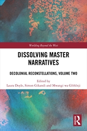 Buy Dissolving Master Narratives