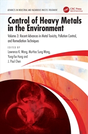Buy Control of Heavy Metals in the Environment