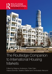 Buy The Routledge Companion to International Housing Markets