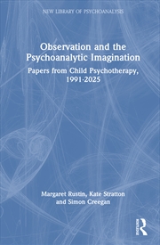 Buy Observation and the Psychoanalytic Imagination