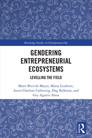 Buy Gendering Entrepreneurial Ecos