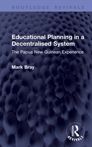 Buy Educational Planning in a Decentralised System