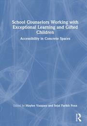 Buy School Counselors Working with Exceptional Learning and Gifted Children
