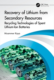 Buy Recovery of Lithium from Secondary Resources