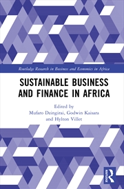 Buy Sustainable Business and Finance in Africa