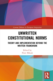 Buy Unwritten Constitutional Norms