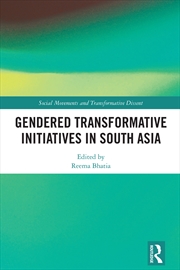 Buy Gendered Transformative Initiatives in South Asia