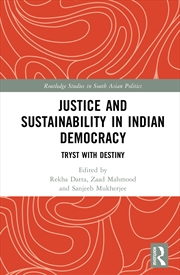 Buy Justice and Sustainability in Indian Democracy