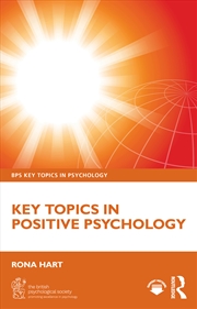Buy Key Topics in Positive Psychology