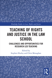 Buy Teaching of Rights and Justice in the Law School
