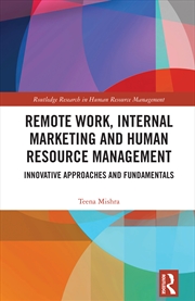Buy Remote Work, Internal Marketing and Human Resource Management