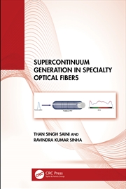 Buy Supercontinuum Generation in Specialty Optical Fibers