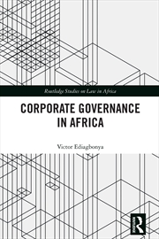 Buy Corporate Governance in Africa