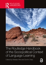 Buy The Routledge Handbook of the Sociopolitical Context of Language Learning