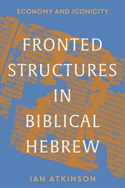 Buy Fronted Structures in Biblical Hebrew