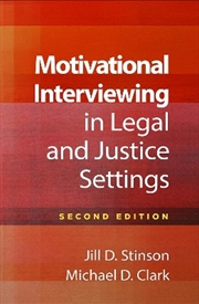 Buy Motivational Interviewing in Legal and Justice Settings, Second Edition