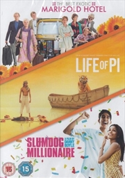Buy Best Exotic Marigold Hotel / Life Of Pi / Slumdog Millionaire (REGION 2)