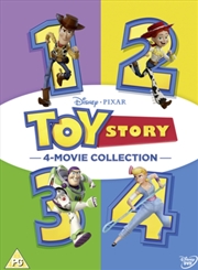 Buy Toy Story 1 to 4 (REGION 2)