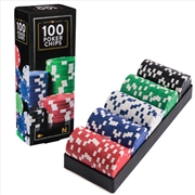 Buy Classic 100pce 11.5gm Poker Chips