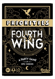 Buy Priorities Fourth Wing