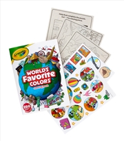Buy Crayola 288pg World's Favorite Colors Coloring Book