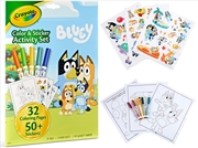 Buy Crayola Color & Sticker Activity Set, Bluey