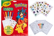 Buy Crayola Color & Sticker Activity Set, Pokemon