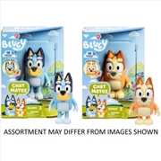 Buy Bluey Chat Mates Talking Figures Single Pack assorted  (Sent At Random)