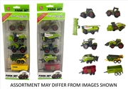 Buy 5pce Diecast Farm Vehicle Set assorted (Sent At Random)