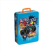 Buy Hot Wheels Collection Tin Carry Case for 8 Monster Trucks