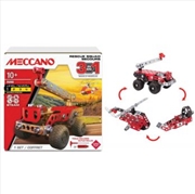 Buy Meccano Masters 3 Multi Model Set - Rescue Squad